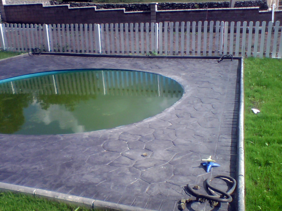 piscina de fibra