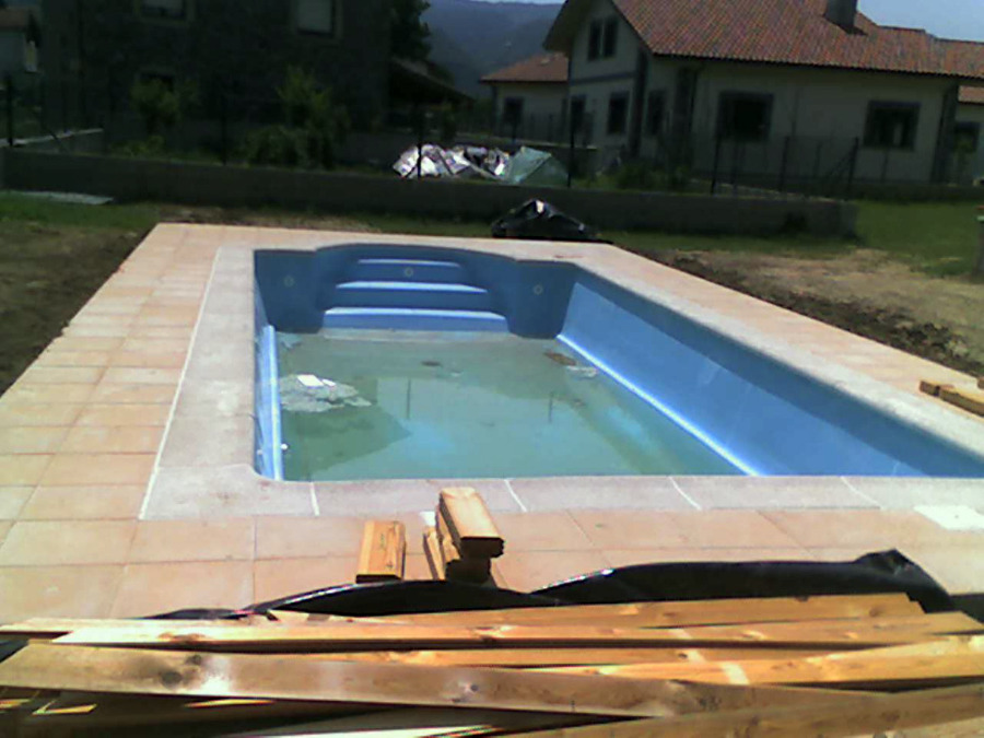 piscina de fibra