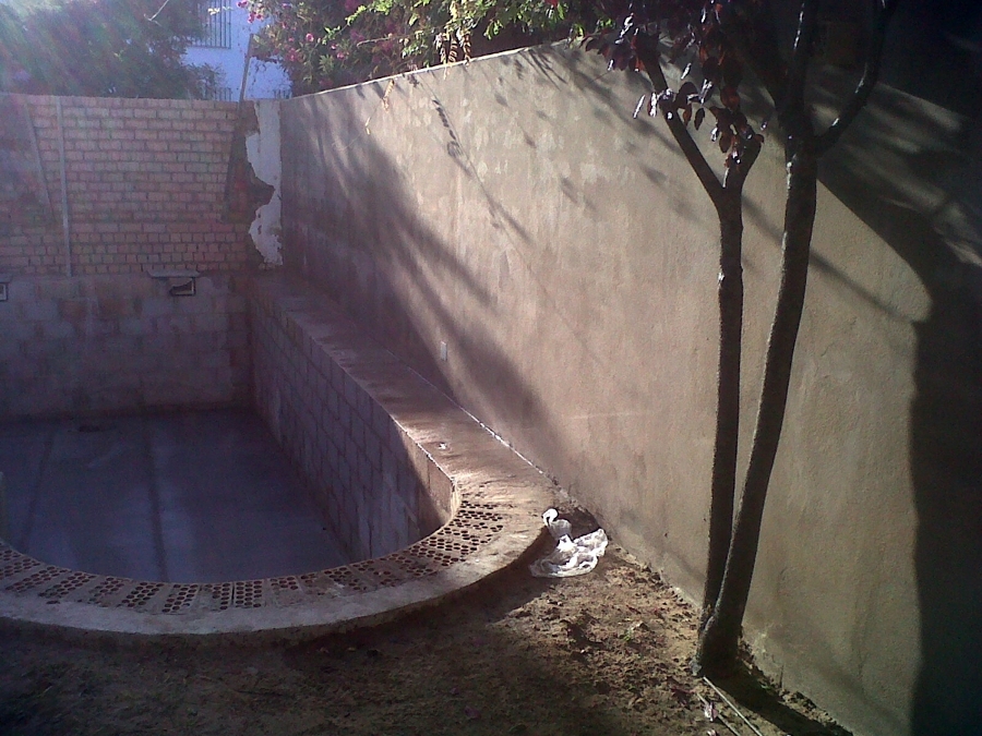Piscina en chalet de la Jara, Sanlucar