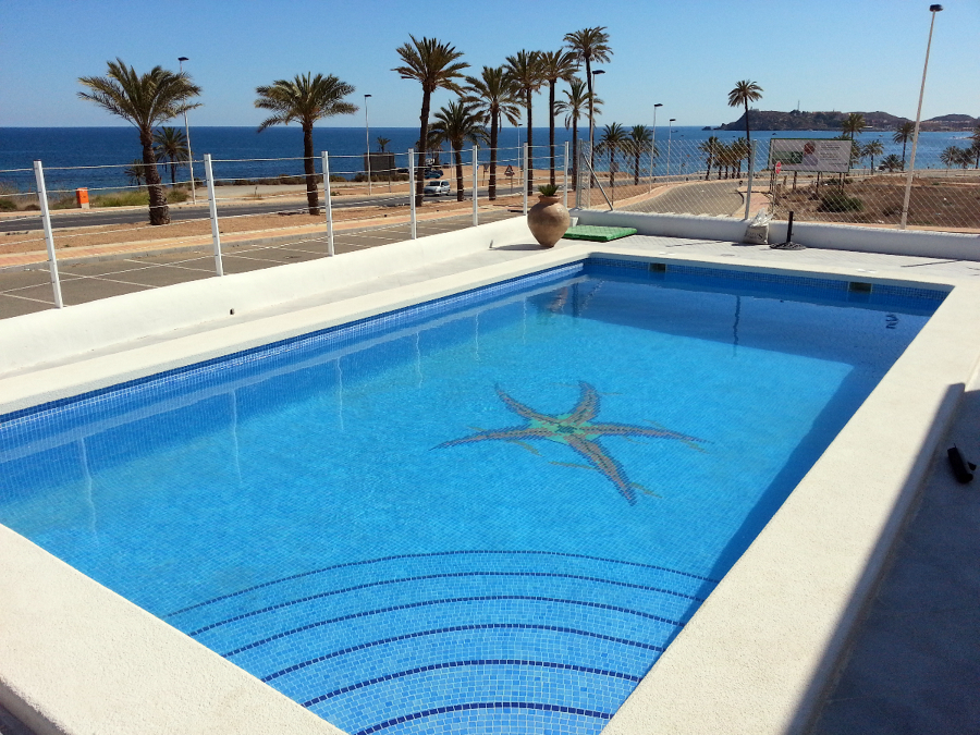 Piscina en Puerto de Mazarron