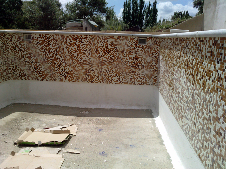 piscina gresite,difuminado