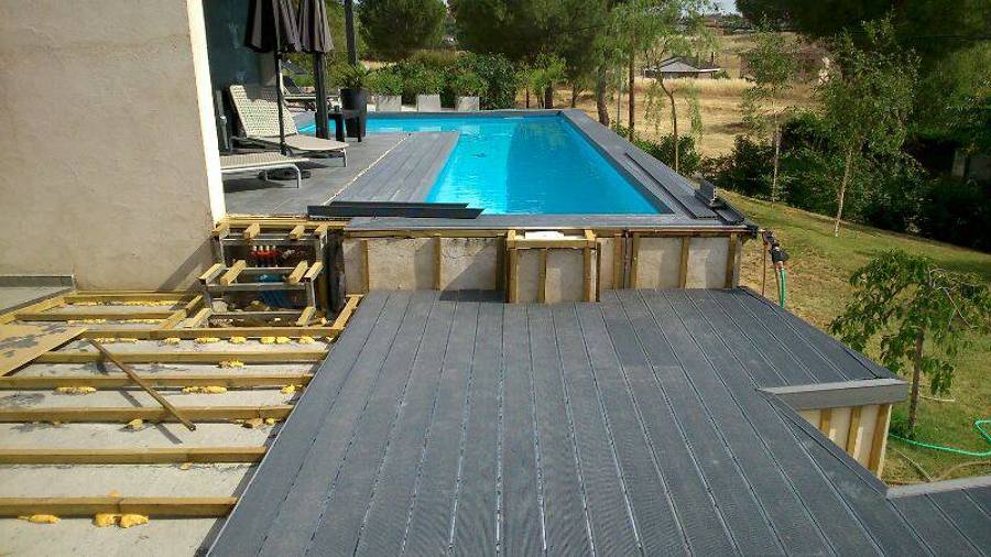 PISCINA NADADOR UPM PROFI GRIS PIEDRA