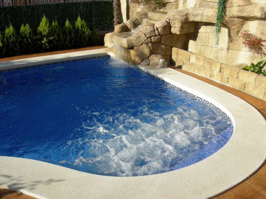 Piscina privada en La Alcayna