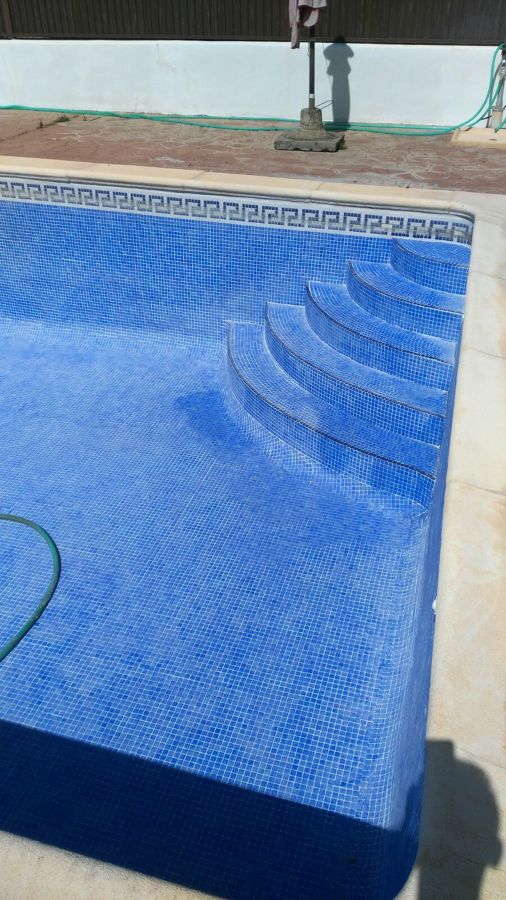 piscina terminada
