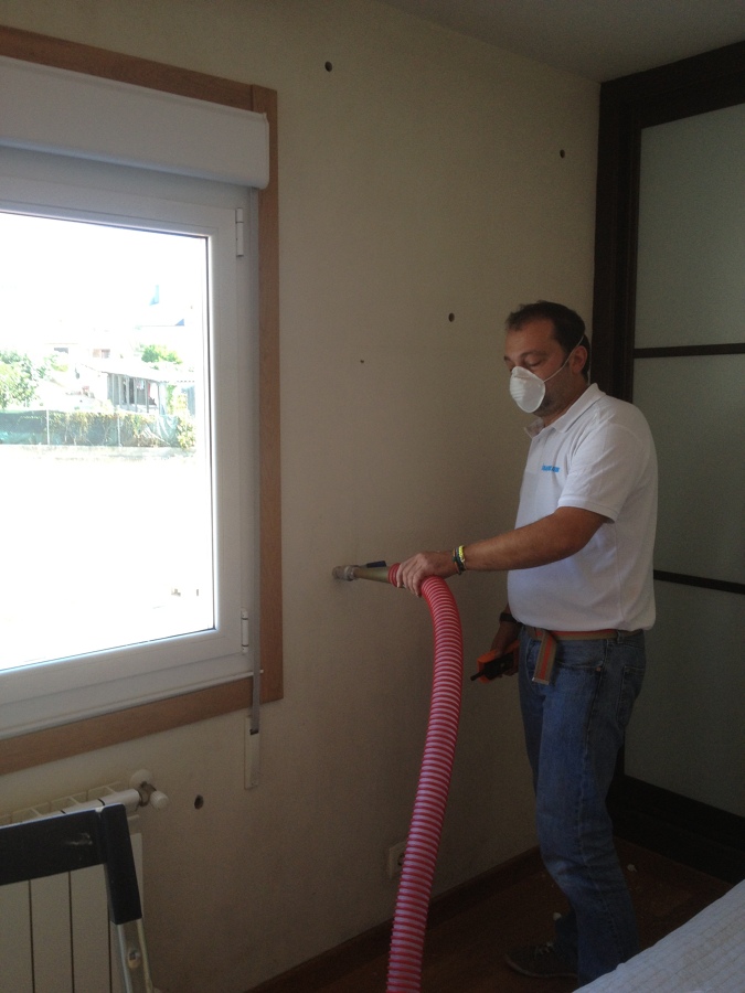 Piso 1º en Cambre ( A Coruña) con Supafil