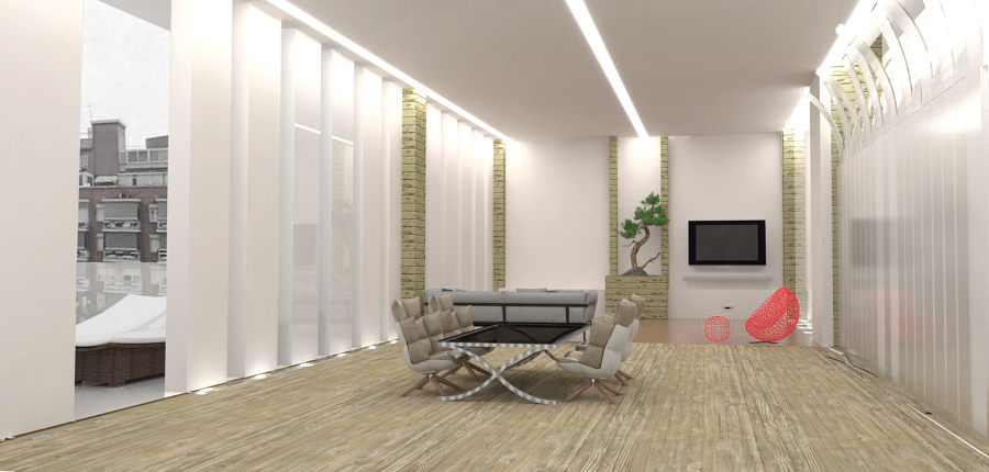 Estancia Salón Moderno