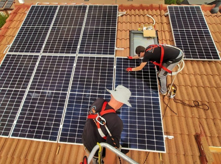 Instalación de placas solares