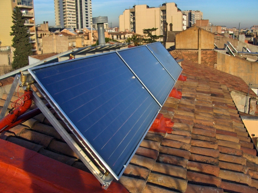 placas solar termica