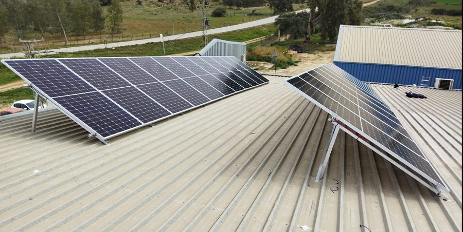 Instalación de placa solar