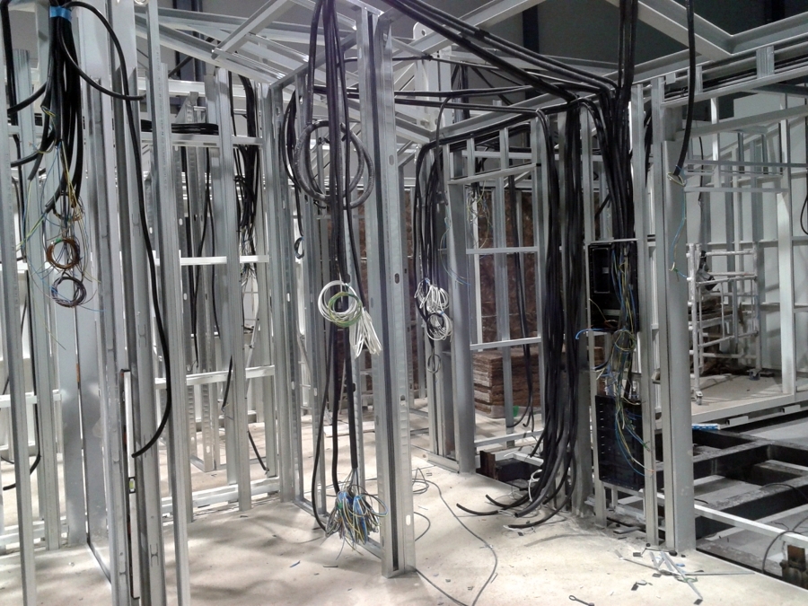 Pladur en casas modulares