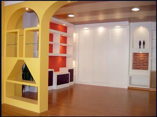 Pladur, Insonorizaciones, Tabiquería, Techos, Murales, Estanterías, Decoración