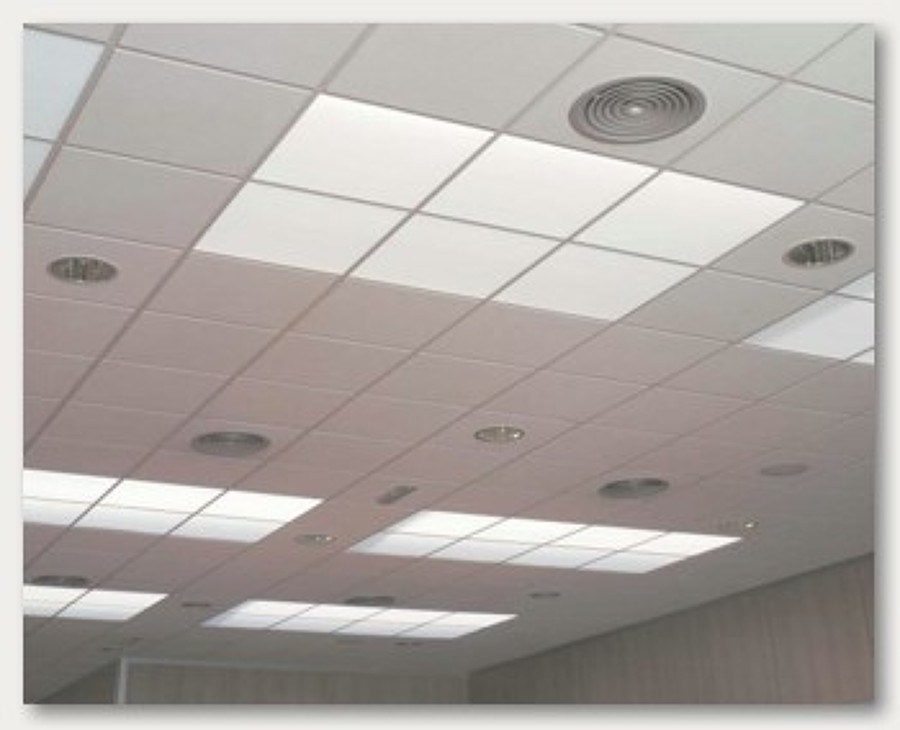 Techos placas oficinas