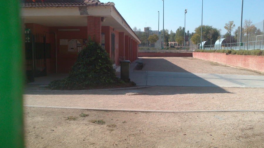 Reconstruccion  del Polideportivo Julian Montero en Leganes