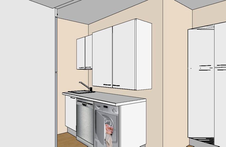 Plano cocina moderna