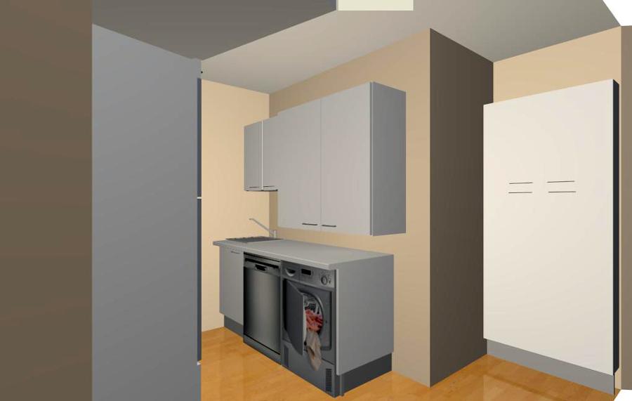 Plano cocina moderna