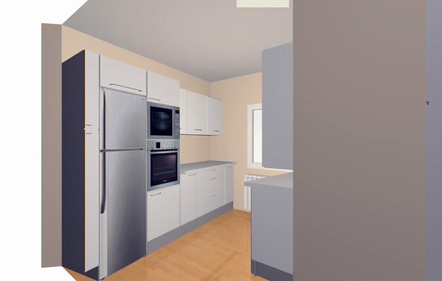 Plano cocina moderna