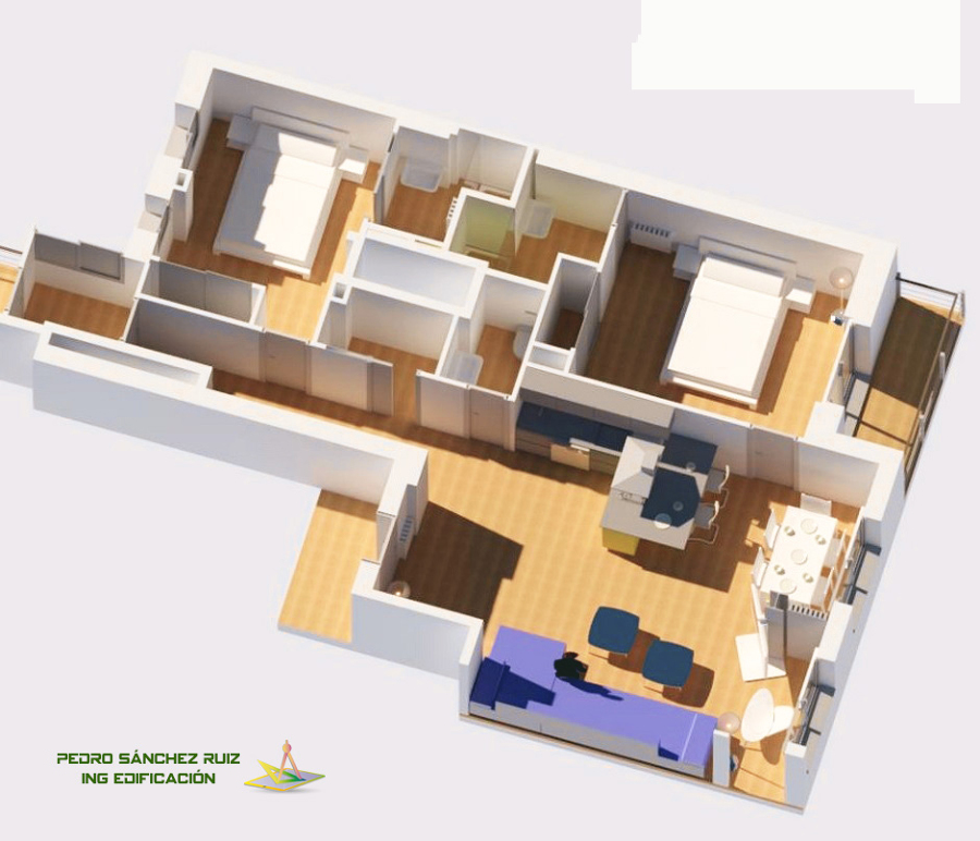 Planta Reformada 3D