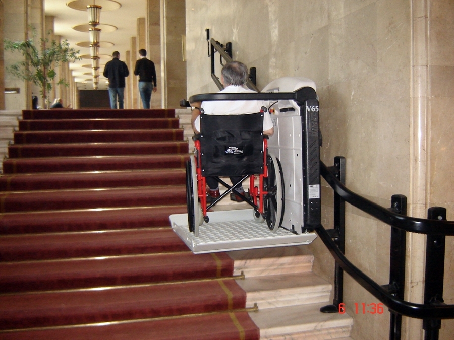 Plataforma curva V65