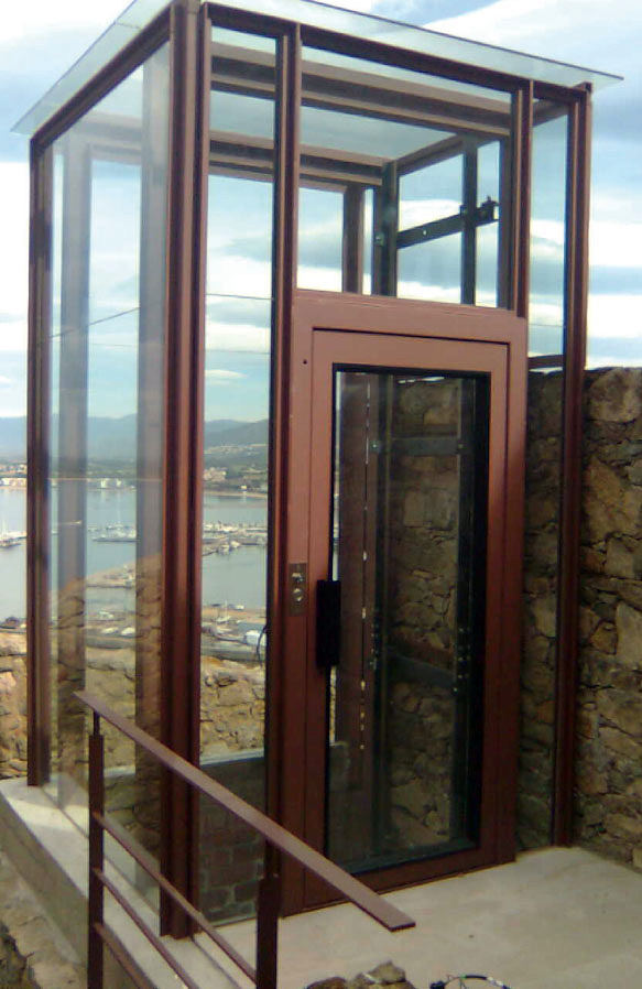 Plataforma Elevadora con Cabina