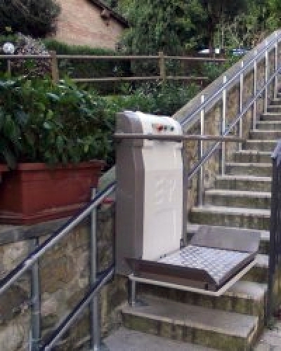 plataforma salvaescaleras exterior