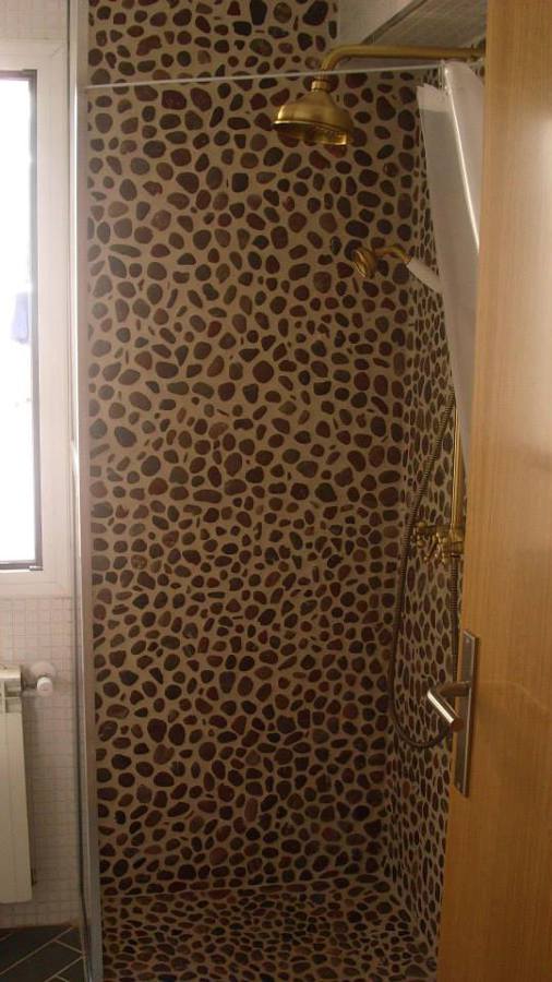 plato de ducha de canto rodado