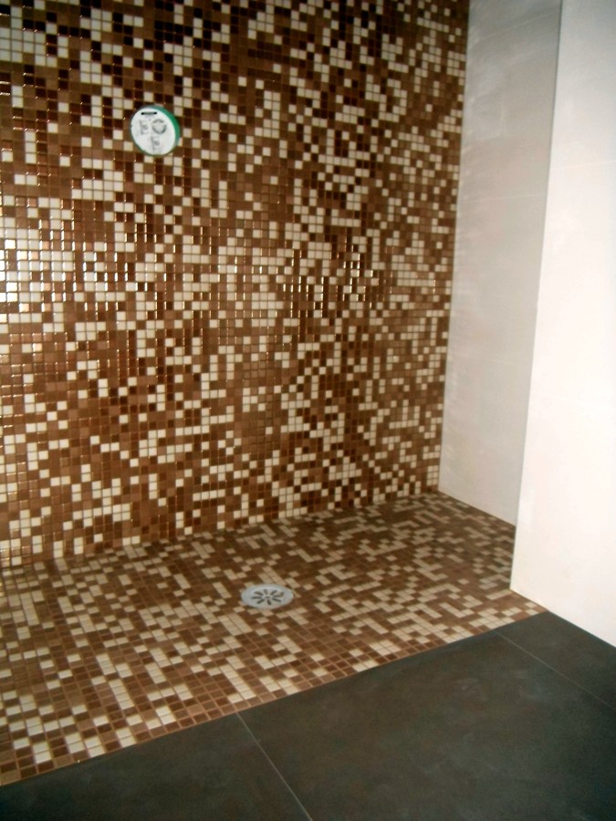 Plato de ducha de obra in situ