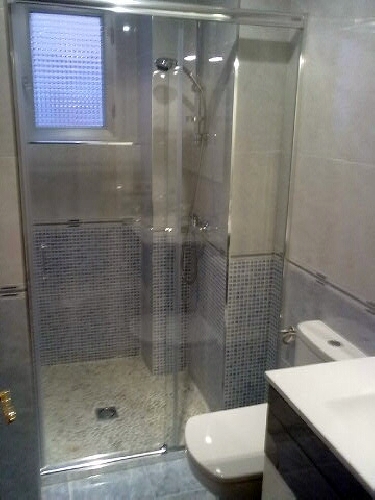 Plato de ducha de obra