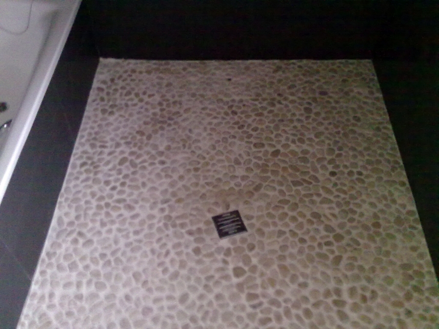 Plato de ducha de obra