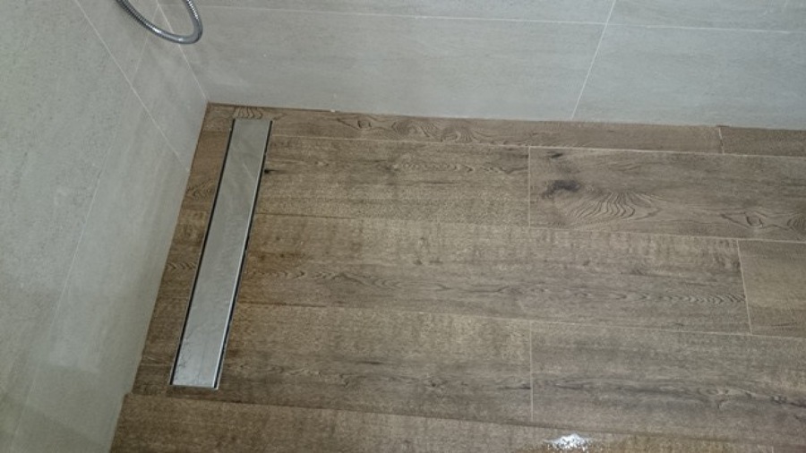 Plato de ducha de obra