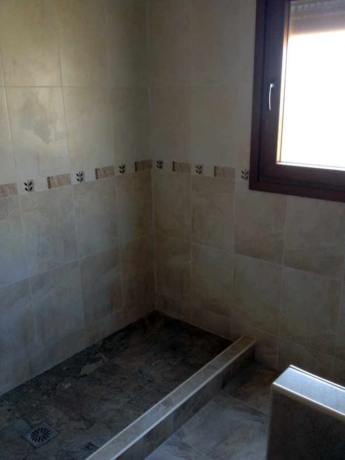 Plato de ducha insitu