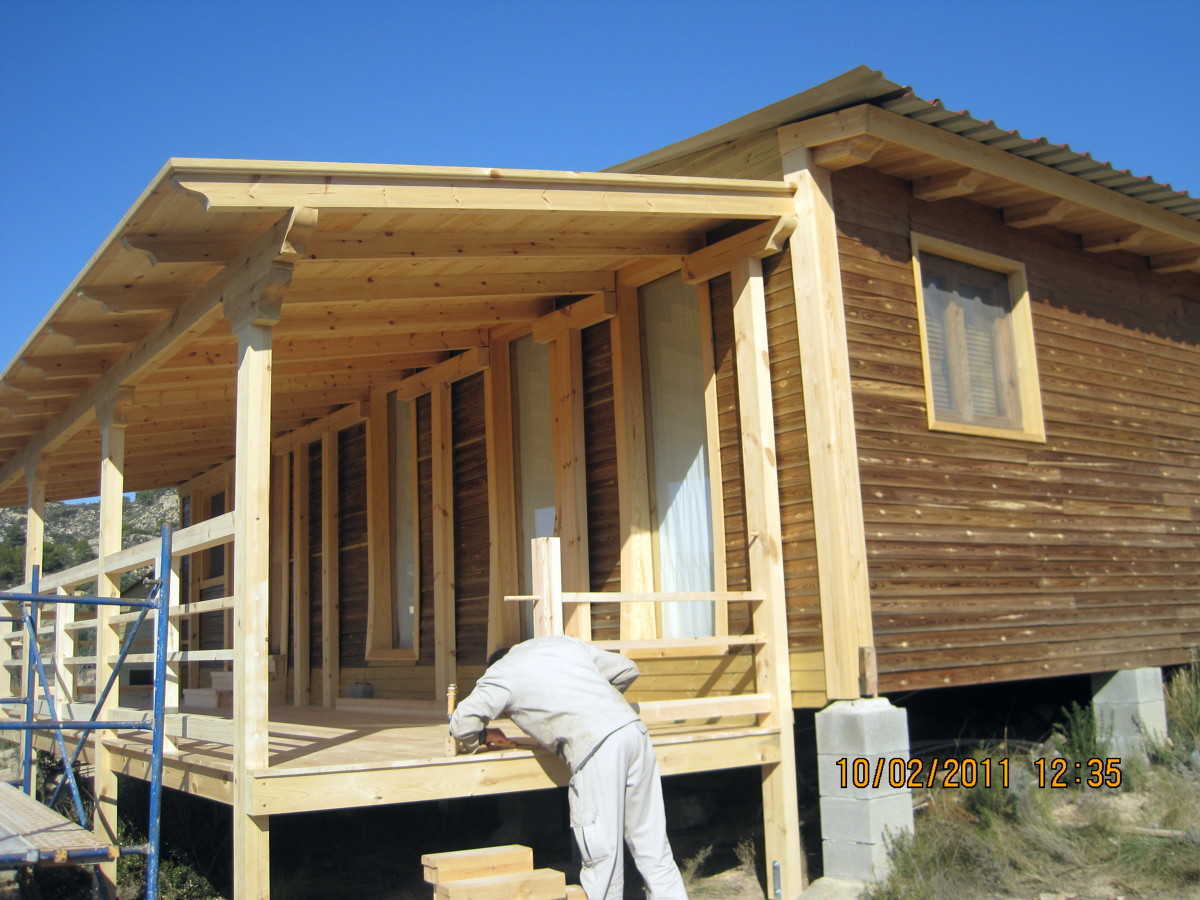 Porches y Pérgolas de madera Carpintería Latorre