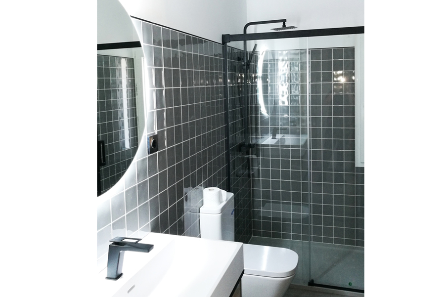 Baño en reforma integral