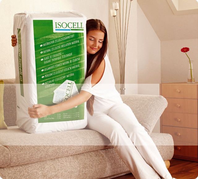 Portada de la celulosa ecológica ISOCELL.