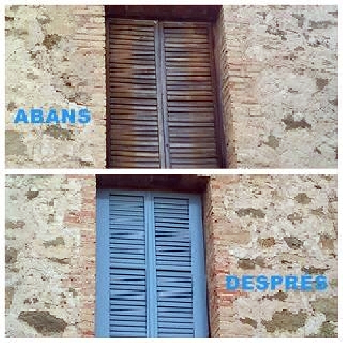 Porticones de madera