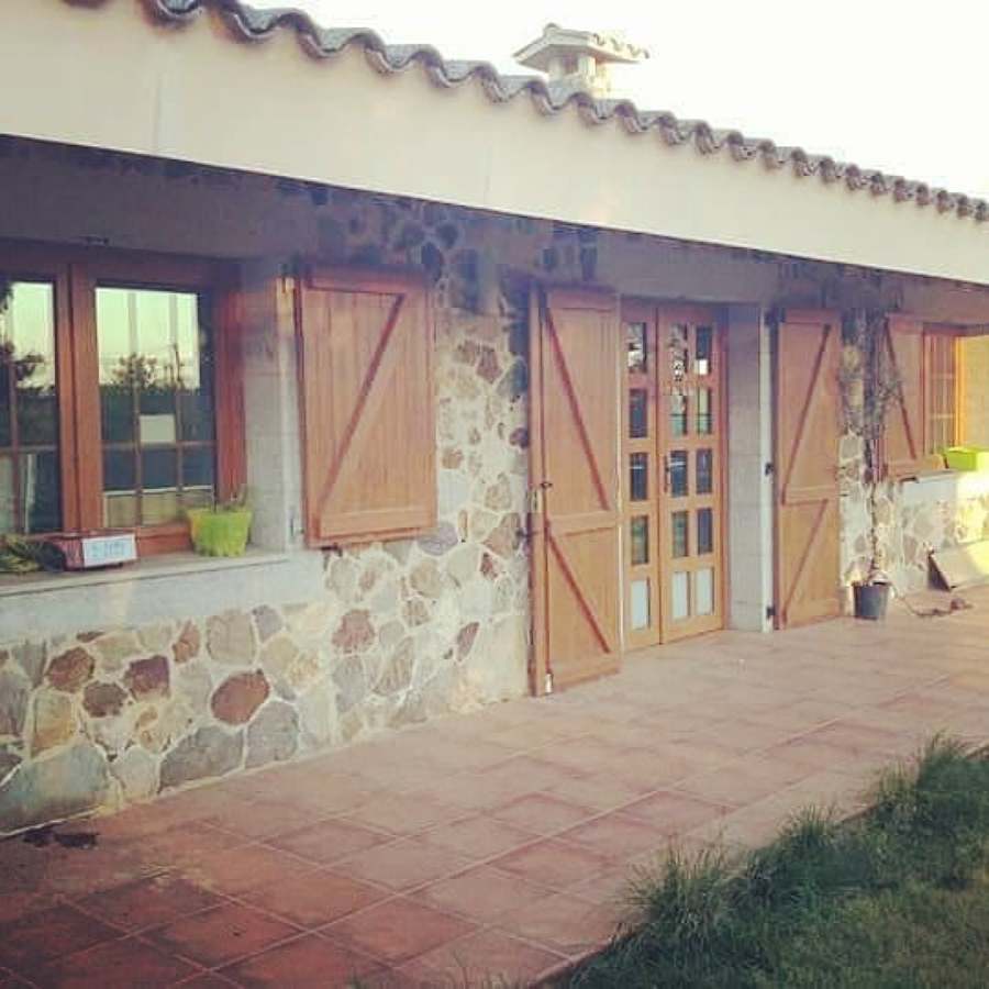 Porticons rústics de PVC