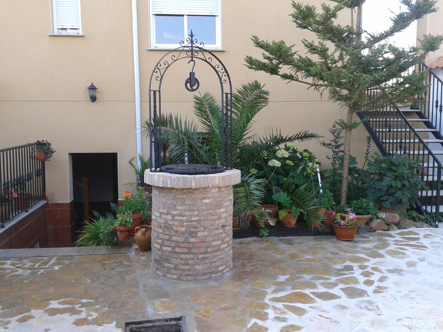 Pozos de decoración.