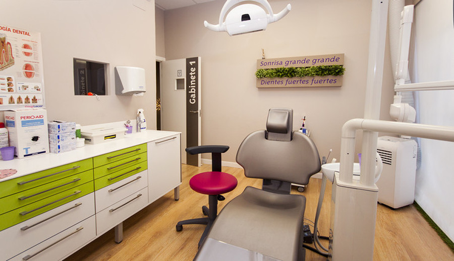 Gabinete dental con detalles únicos