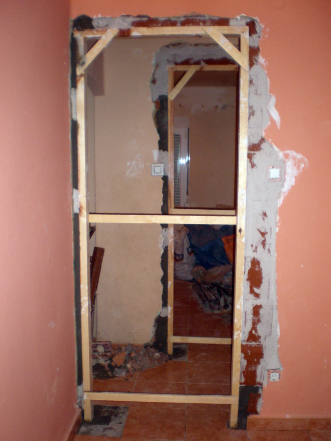 Premarco en salita de estar