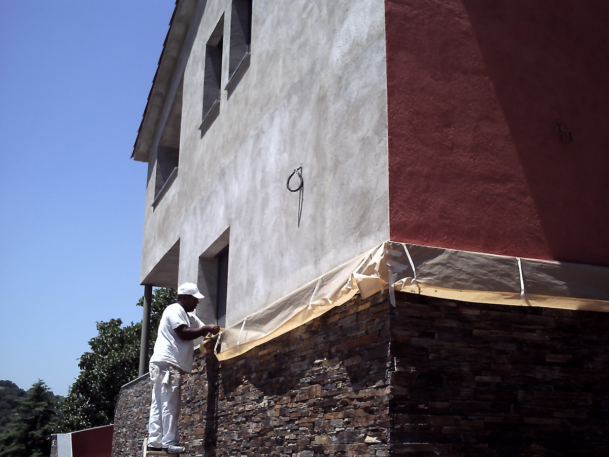 PREPARACION DE FACHADA ANTES DE PINTAR