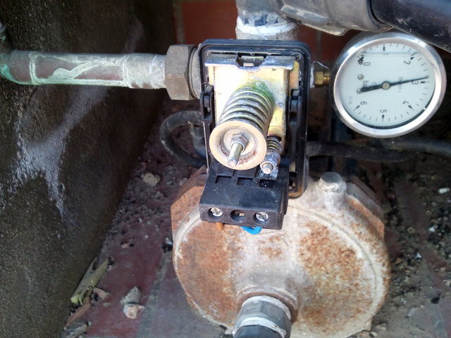 presostato de grupo de presion