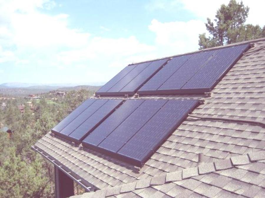 Placas solar instaladas