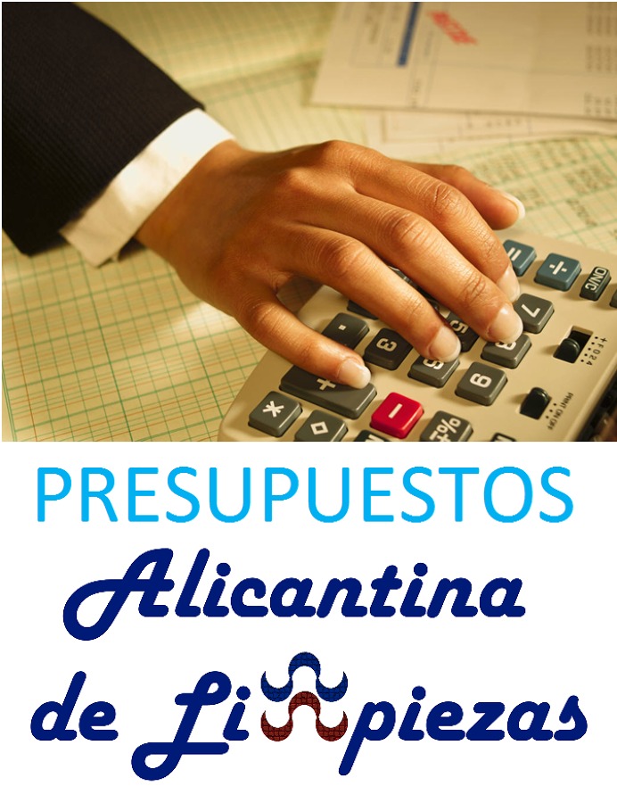 Presupuestos Alicantina de Limpiezas.