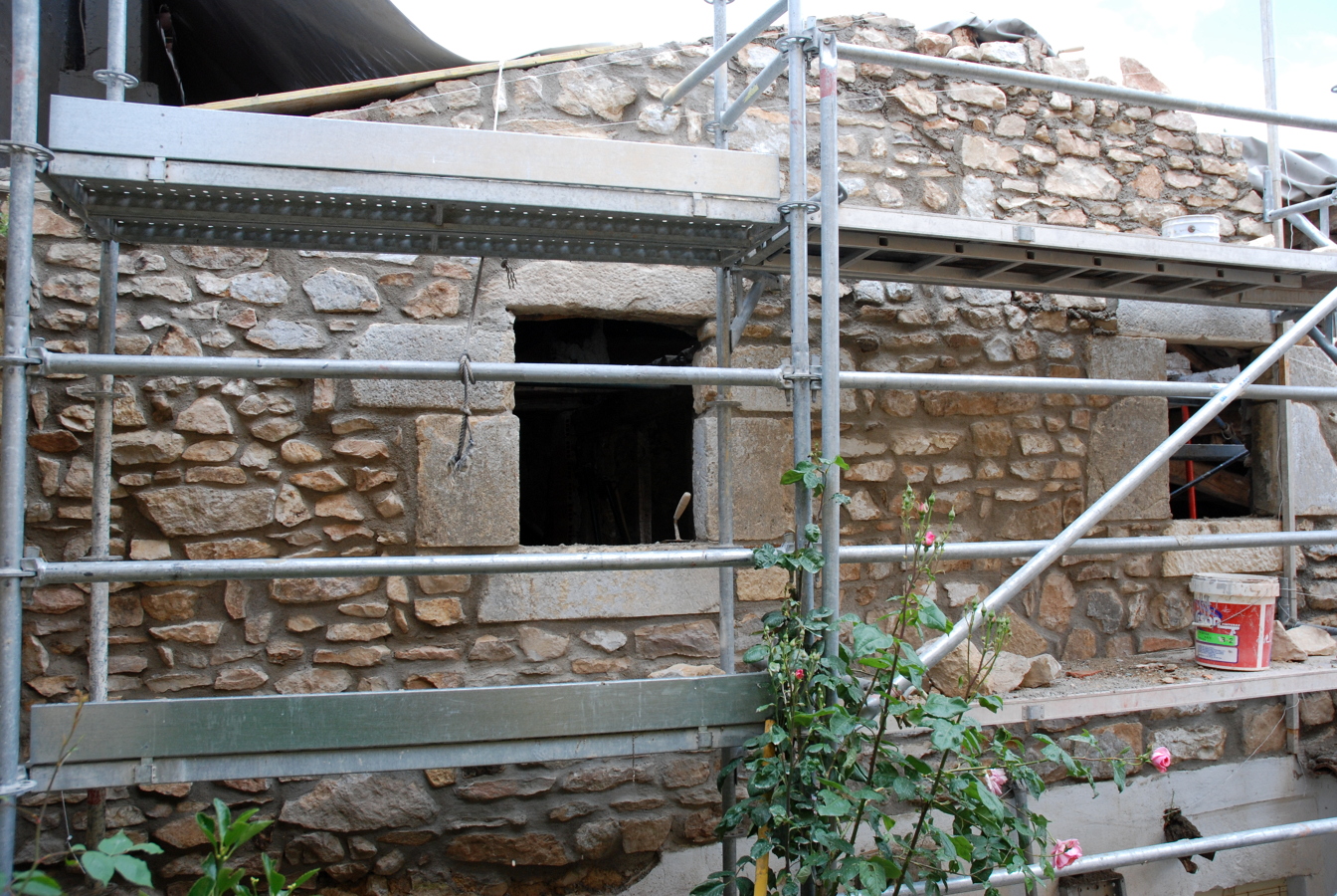 Proceso de obra: fachada