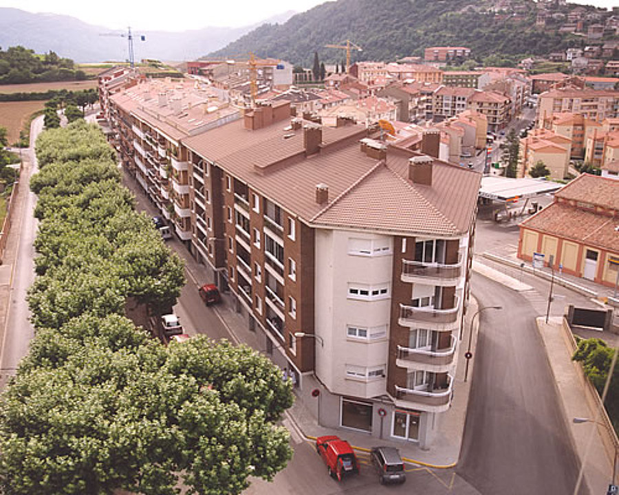 Promoció de 2 edificis d'obra nova al Passeig de la Indústria de Berga