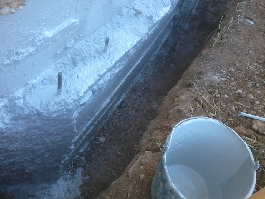 Proteccion de pantalla muro de la finca