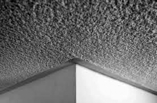 Proyectado de aislante en techo