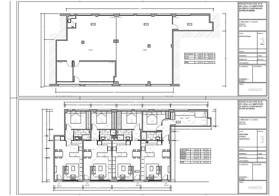 PROYECTO CAMBIO DE USO LOCAL COMERCIAL A VIVIENDA