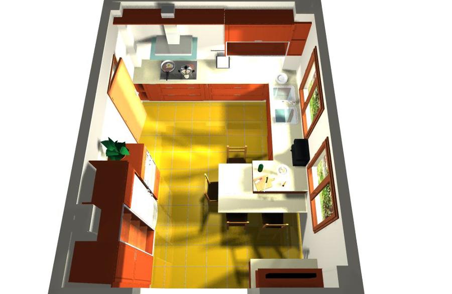 proyecto cocina chalet en rubianes