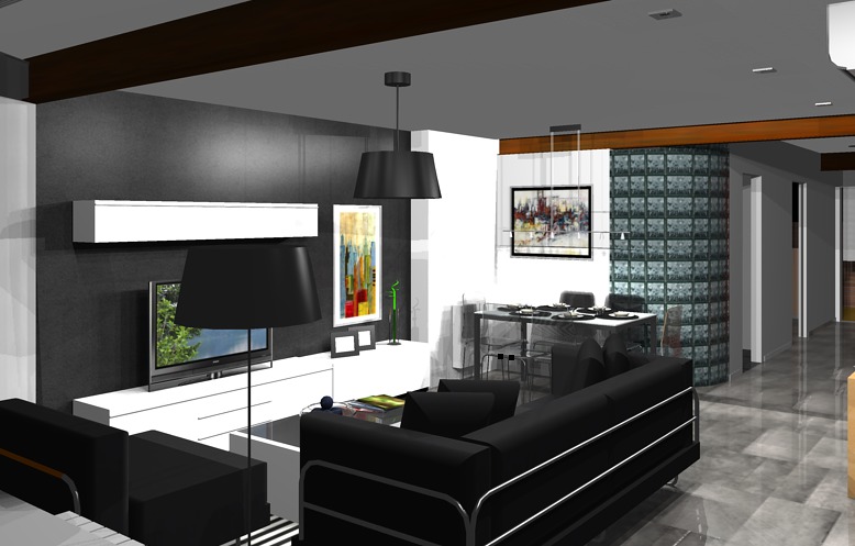 Proyecto de Interiorismo: Reforma integral vivienda 65m2