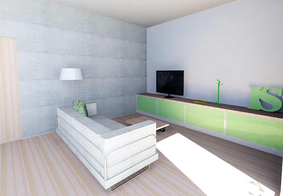 Proyecto de Interiorismo: Reforma salón 12m2